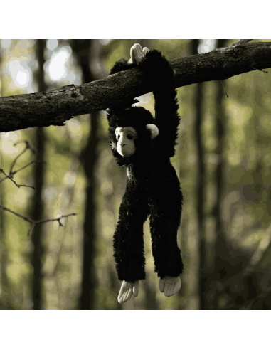 Peluche Chimpanzé suspendu - Animigos