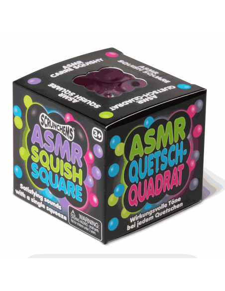 Balle anti-stress carré ASMR