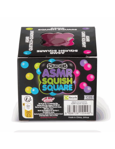 Balle anti-stress carré ASMR