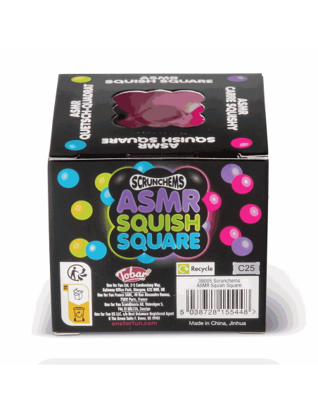 Balle anti-stress carré ASMR