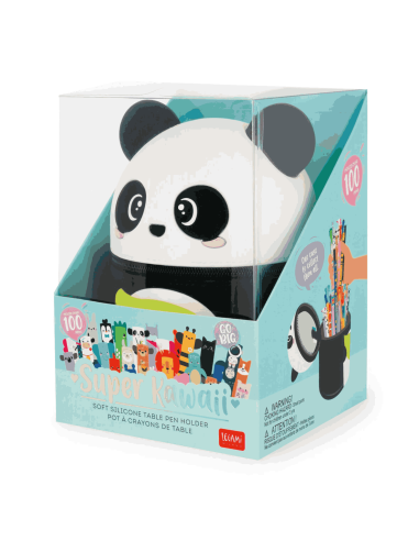 Pot à crayons de table Super Kawaii Panda - Legami