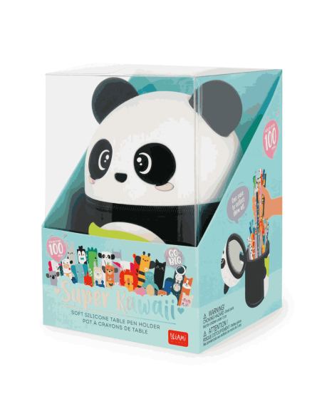Pot à crayons de table Super Kawaii Panda - Legami