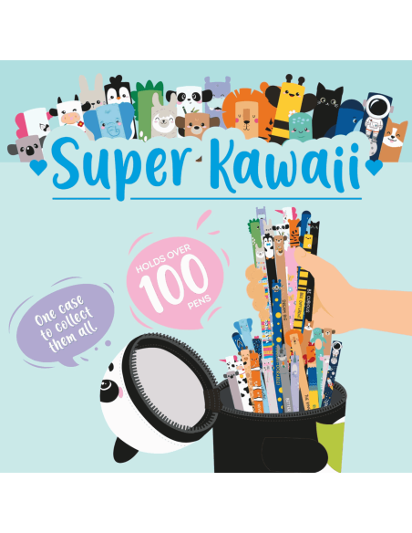 Pot à crayons de table Super Kawaii Panda - Legami