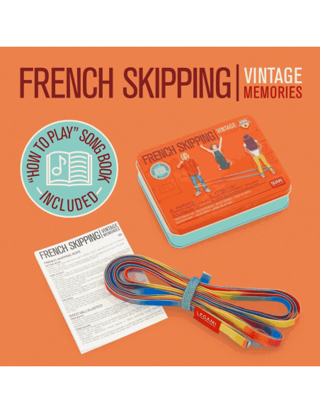 Jeu de l'élastique vintage - Legami