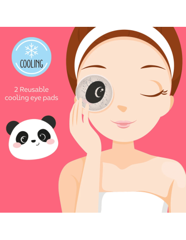 Disques pour les yeux Panda - Legami