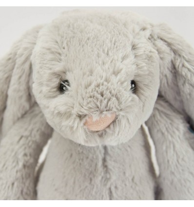 Peluche lapin bashful gris (M) -  Jellycat