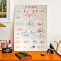 Affiche Vélo rétro - Cavallini & Co