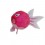 Kami fusen - Poisson rose