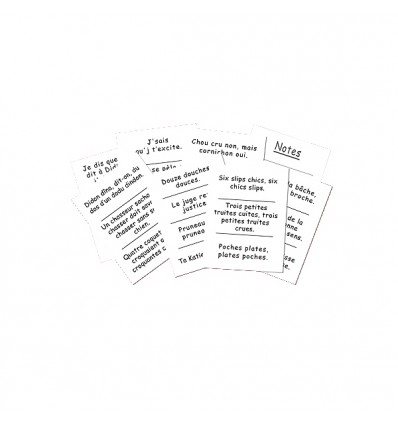 100 Phrases impossibles à répéter vites Marc Vidal