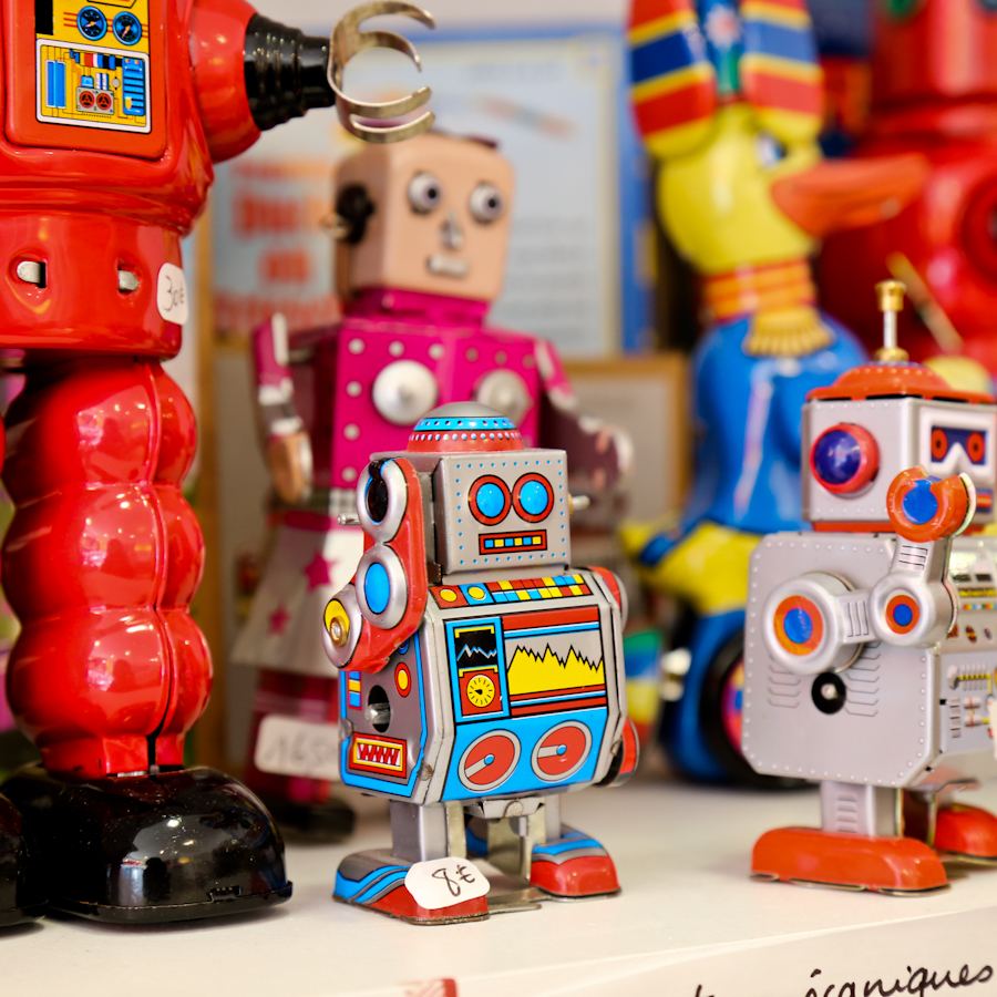 robots vintages